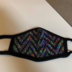 Glitter- sequin fashion face mask